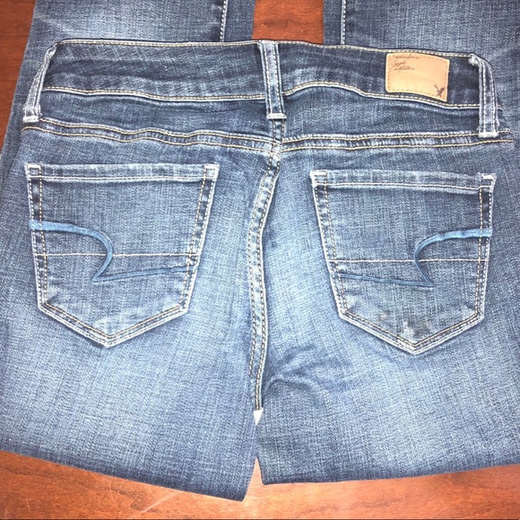 Dark Wash American Eagle Jeans - Picture 2 of 7